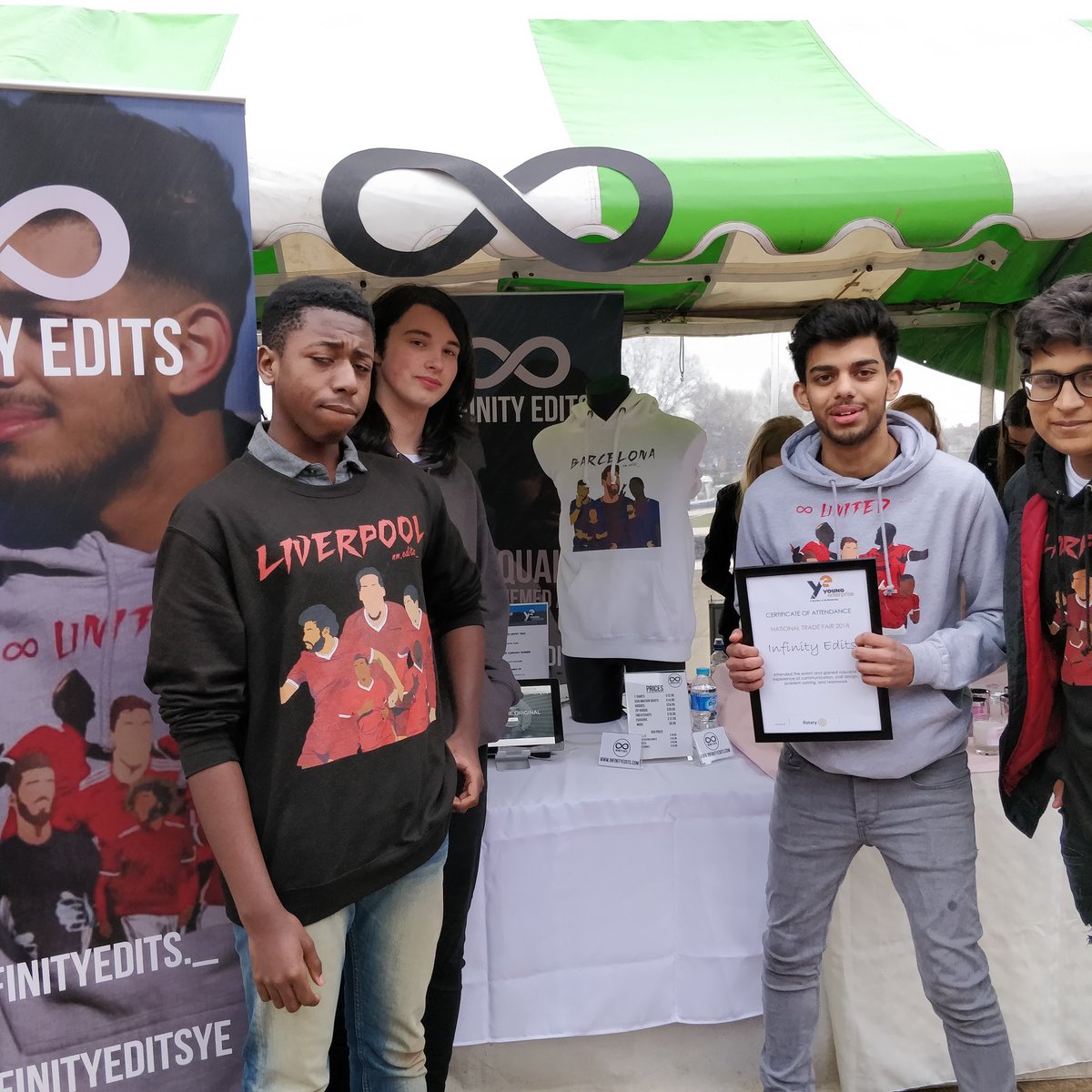 Infinityeditsco's tweet image. Great day at the Young Enterprise National Trade Fair! @YEHerefordshire @youngenterprise