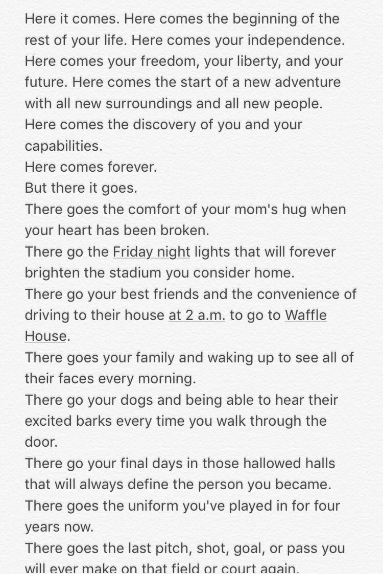 kennedyblaire5's tweet photo. Read this letter to incoming college freshman and it hit me hard. https://t.co/xPmTJrmJgv