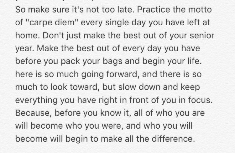 kennedyblaire5's tweet photo. Read this letter to incoming college freshman and it hit me hard. https://t.co/xPmTJrmJgv