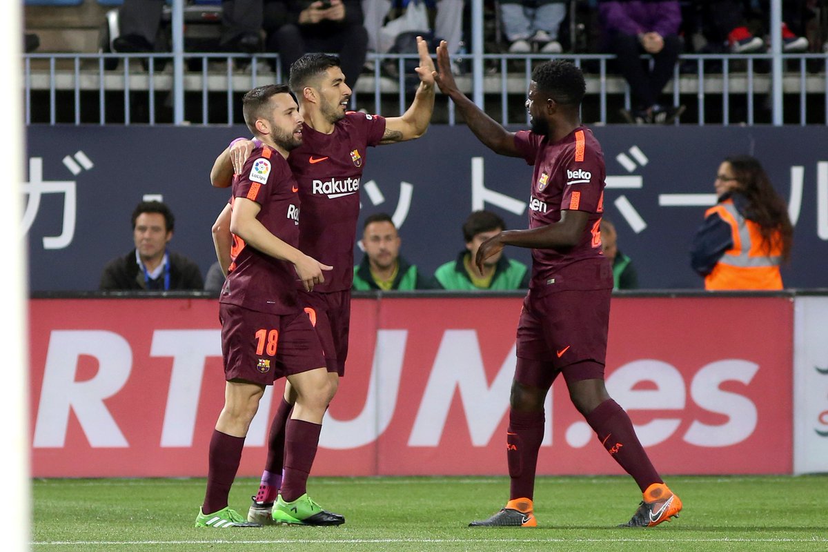 ¡Barcelona y ya!; vencen con autoridad al Málaga 0