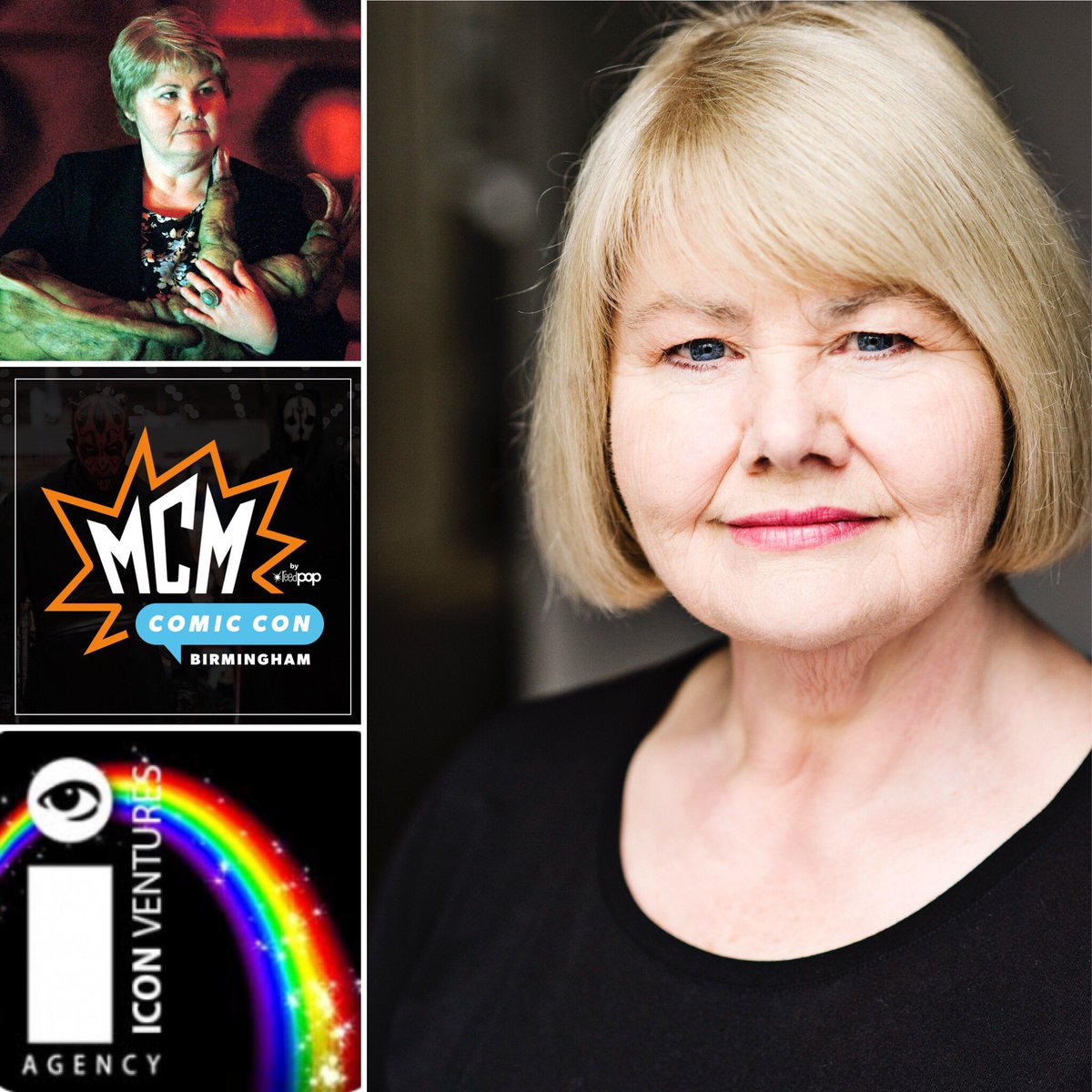 schulereventsuk's tweet photo. L👀king forward to having #annettebadland @AnnetteBadland1 as our guest at @MCMComicCon Birmingham next Sat 17th March #schulereventsuk https://t.co/6sIObrzIto