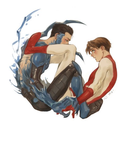 【 @BluxBettle  。】

–Ahora que estábamos los dos unidos, somos uno. . juntos.–

                  ( ❤ )