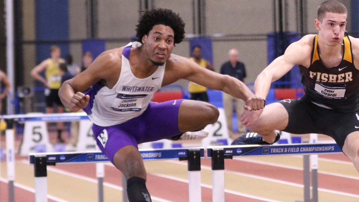 WarhawkXCTrack's tweet photo. Four more All-America performances this afternoon:

Alex Duff - Heptathlon (5th), 60-Meter Hurdles (8th)
Christian Jackson - 60-Meter Hurdles (4th)
Parker Witt - 60-Meter Dash (6th)

#PoweredByTradition https://t.co/CwxdkhWdIz