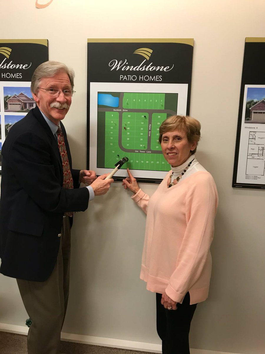 MarranoHomes's tweet photo. Congratulations Richard and Mary Ann Murphy on the purchase of your new Marrano Home at Windstone Patios https://t.co/SR8YKn0eH0