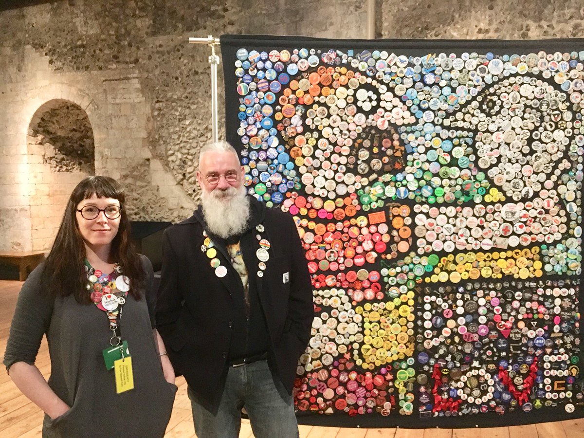 SteveMillerNMS's tweet photo. If you missed ‘Dress to Protest!’ @NorwichCastle today, then don’t worry - you can discover some of the most radical and beautiful items from Norfolk Museum’s costume & textiles collection tomorrow from 1pm. https://t.co/Y8MjOFpBra #TextileTakeover #MothersDay #Norfolk https://t.co/ev4aS4taj9