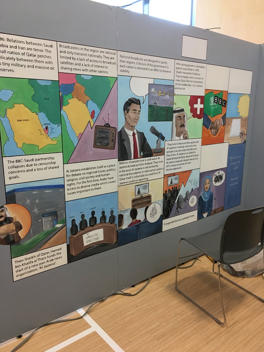 ElliSeregelyi's tweet photo. Tonight’s episode of Elli Paints Things That Are Way Too Big ™
#KIX2018 #designyoureducation https://t.co/9SoSCyDQud