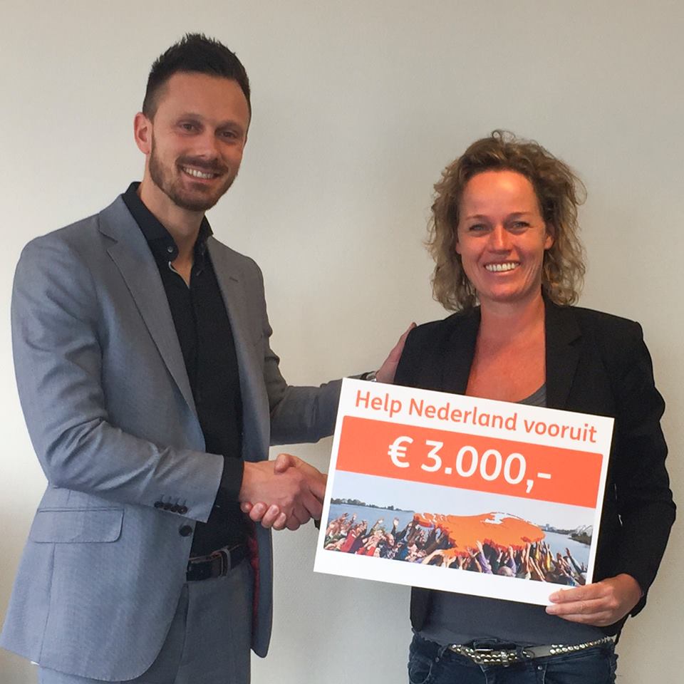 Schitterende donatie! Het ING Nederland Fonds steunt lokale stichtingen en verenigingen, waarin mensen het initiatief nemen om Nederland sterker te maken, een steuntje in de rug geven.#helpnederlandvooruit
Waanzinnig bedankt voor het vele stemmen !