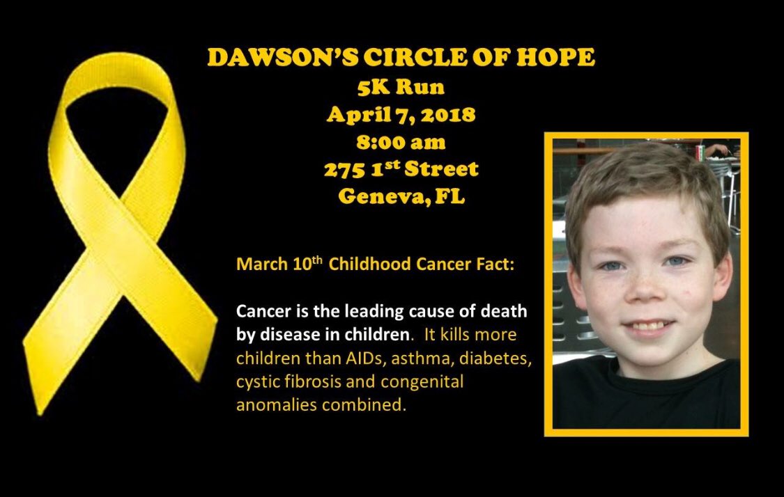 DawsonsHope's tweet photo. Be sure and sign up before March 29th to receive your race shirt with your registration.  Register now at:
https://t.co/oYF9y0qygp https://t.co/mrHA7vnh9S