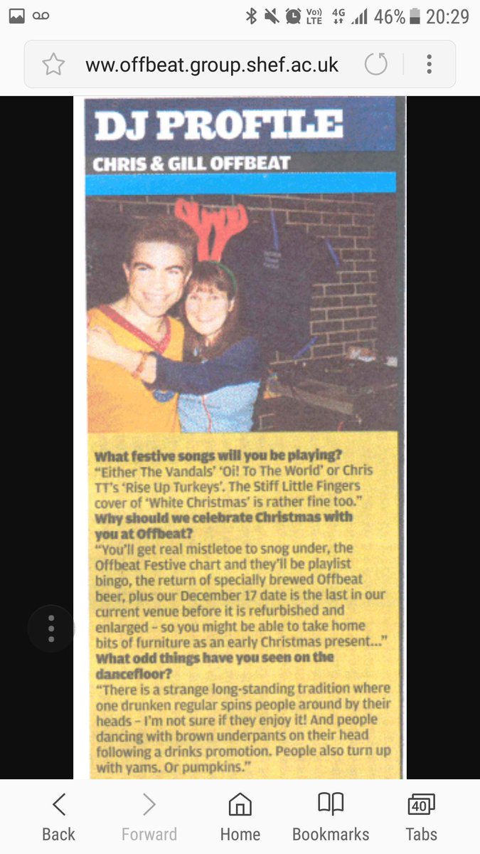 timhanson_123's tweet photo. Sad to hear of demise of @NME. Fondly recall the reference to a yam I brought along (long story) in a Q&amp;A for legendary Sheffield indie night, Offbeat. #RIPNME. @Offtweat @joelwilliams74. https://t.co/TC54pGLz79