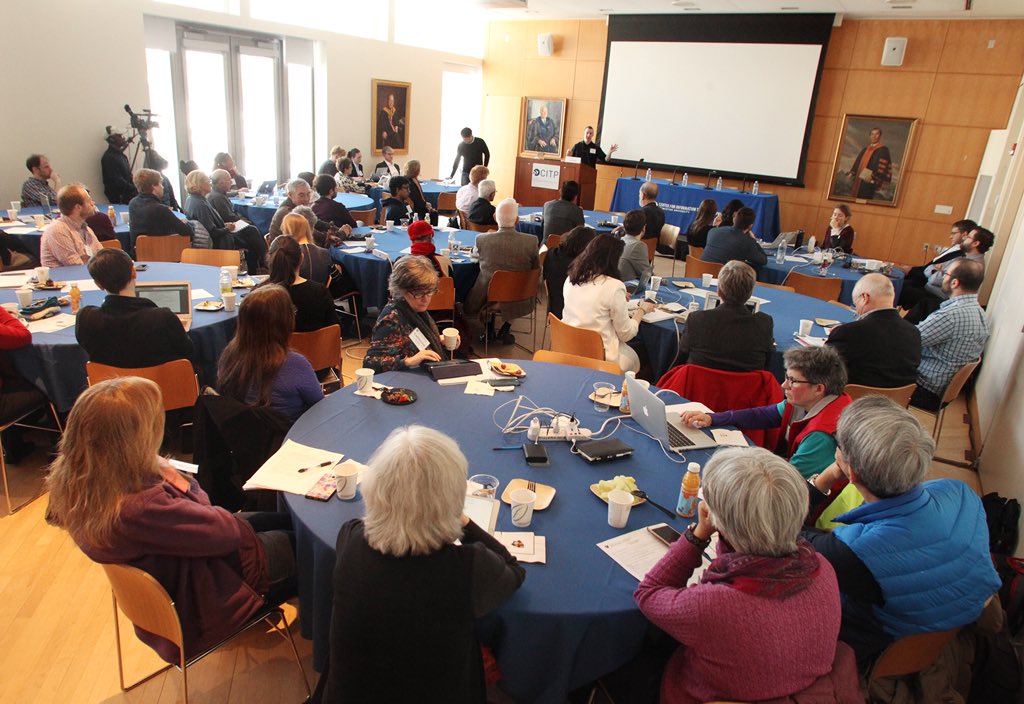 EPrinceton's tweet photo. A scene from today’s #AI and Ethics event. @PrincetonCITP https://t.co/6znFEq1oBi