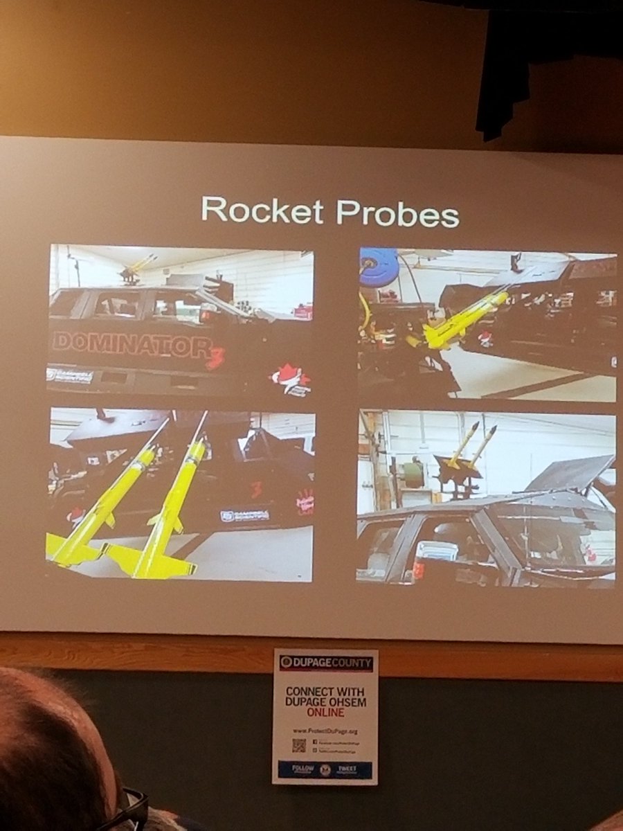 Svr_Wx_Chaser's tweet photo. "We will definitely have to hide these while driving"- @ReedTimmerAccu #DuPageWxSeminar https://t.co/m1bPVMPJpY