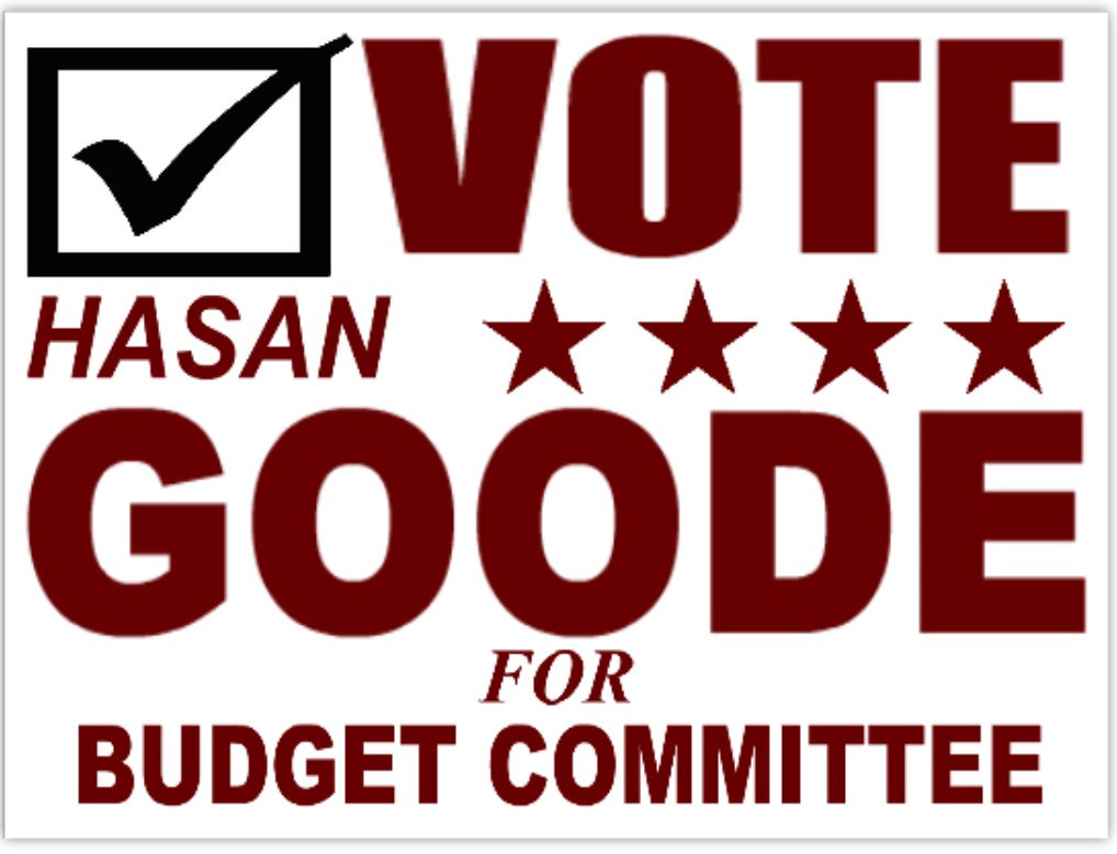 'One Goode Vote for You, is One Great Vote for Us!' Vote for Hasan Goode at the upcoming March 13th Hudson NH Town Election! #WMUR #nhpolitics #yourvotecounts #newhampshire #NH #budgetcommittee #Election2018 #hudsonNH #townofhudsonnh #elections #newhampshirenews #PoliticsToday