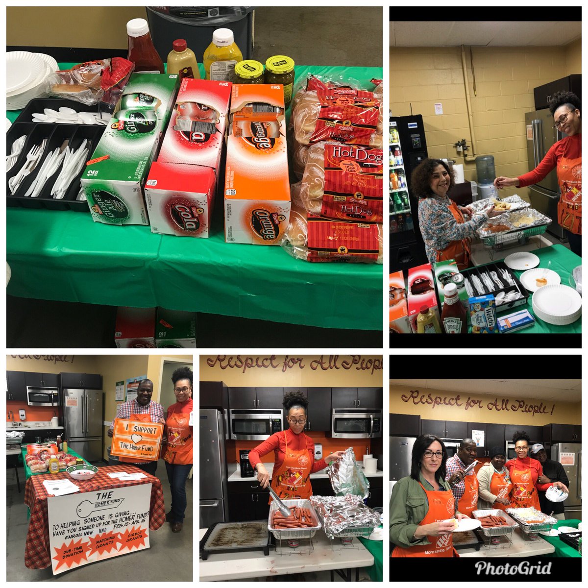 Store 1217 driving Homer Fund participation.Thank you team for taking care of each other. #ISupportTHF.