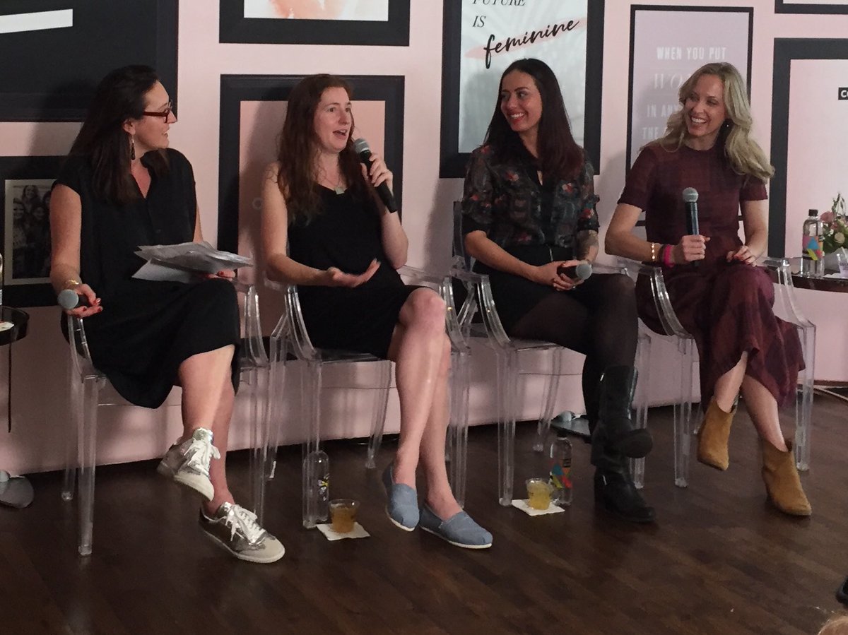 WomenInno's tweet photo. #sxsw #AwesomeAnswer from one of the panelists: โThe future is female and so is whiskeyโ How did you get into whiskey? โI was a chemical engineer.โ @weareTFQ https://t.co/qYROzrtNLr