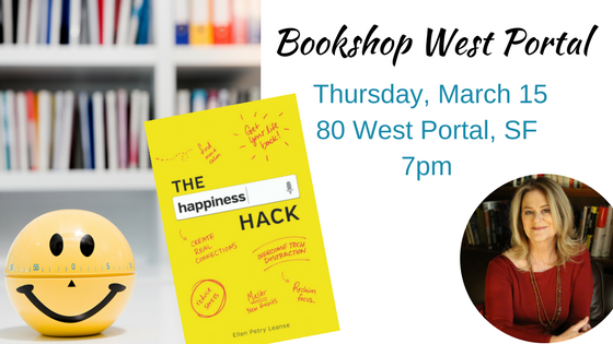 chep2m's tweet photo. Three Things You Can Do Each Day to Get Happier (and Happier): join me at Bookshop West Portal on Thursday night, March 15. 7pm, #free &amp; open to all #shoplocal #westportal #SanFrancisco #SF #books #happiness #neuroscience https://t.co/SCfKjhXdUL