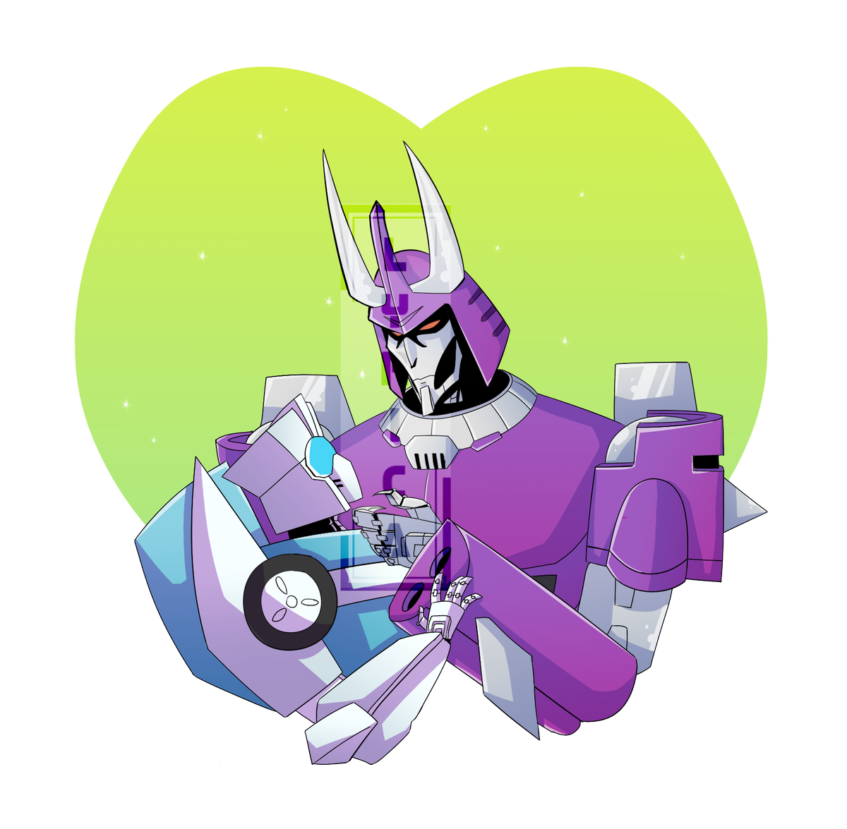 finally I have my first #mtmte sticker done!#transformers #morethanmeetsthe...