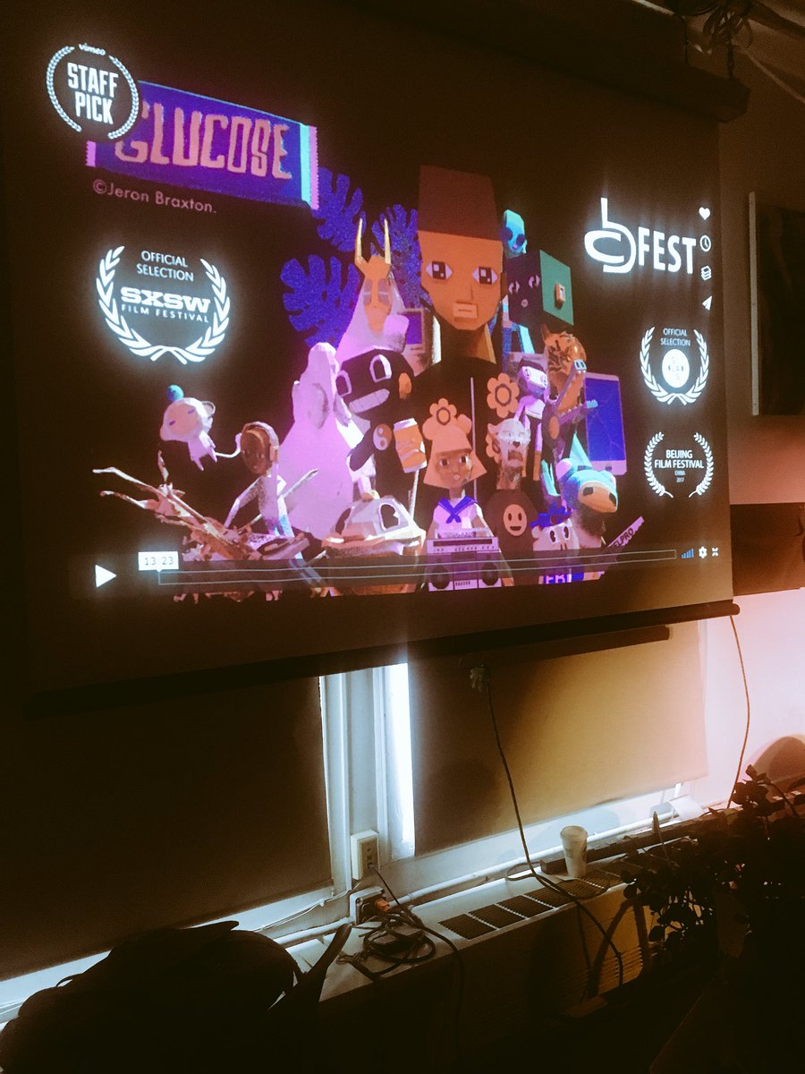 ToyaFromHarlem's tweet image. The animation in @jeronbraxton film is so dope ✊🏽✊🏾✊🏿@Afrotectopia #Afrotectopia