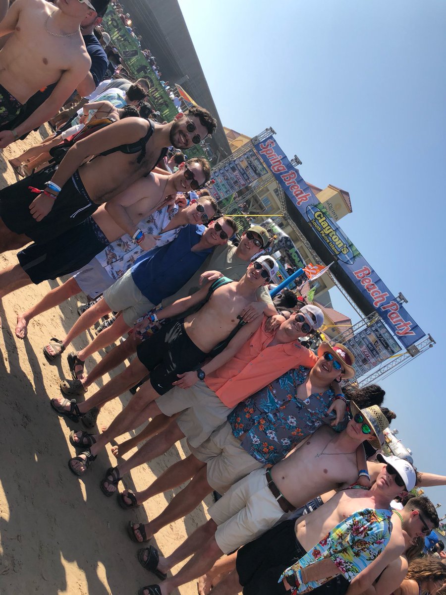 Spraaangg Breeaakkkk!! Hope everyone is enjoying their time off &amp; getting a little taste of what’s to come in the summer! Here’s some brothers all the way at South Padre Island, TX!
