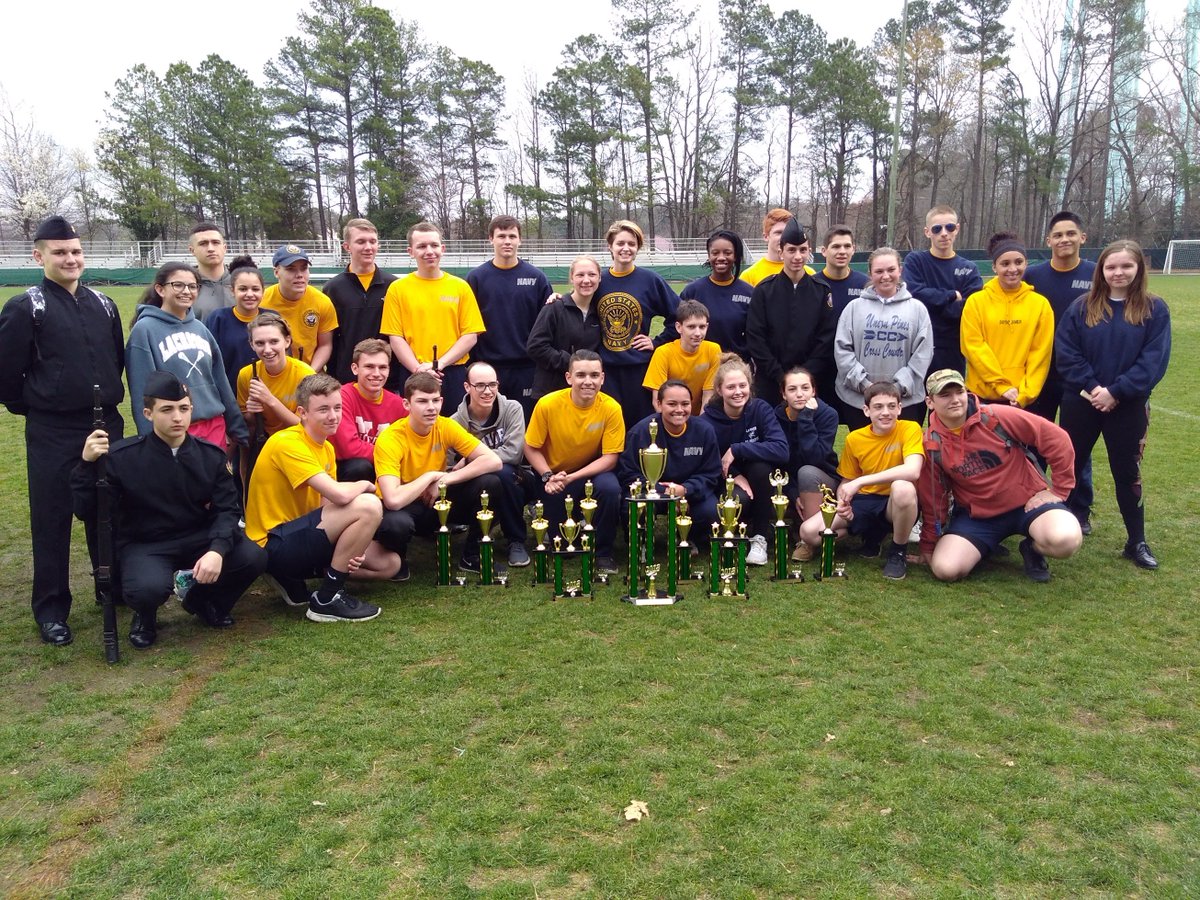 UnionPinesJROTC's tweet photo. Proud of our cadets performance today. Tied for First but lost in tiebreaker! Placed 2nd Overall in Drill/PT meet against 9 strong programs in Cary today. TEAM EFFORT!! #SnapandPop #leadership @MooreSchools @MooreSportRadio @UnionPinesJROTC @UnionPinesHs https://t.co/Yhb8FuHVZm