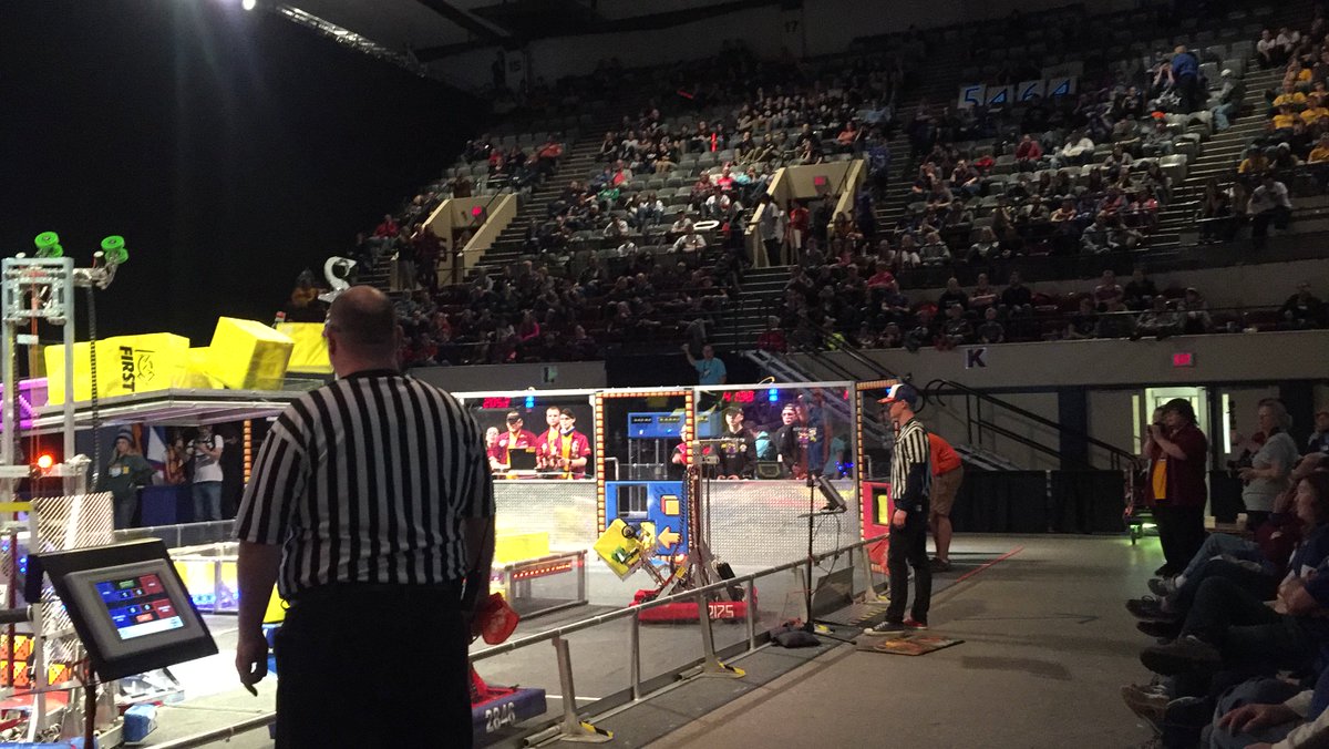 We won final match #1 with a score of 442 to 224!!! One more win!!!