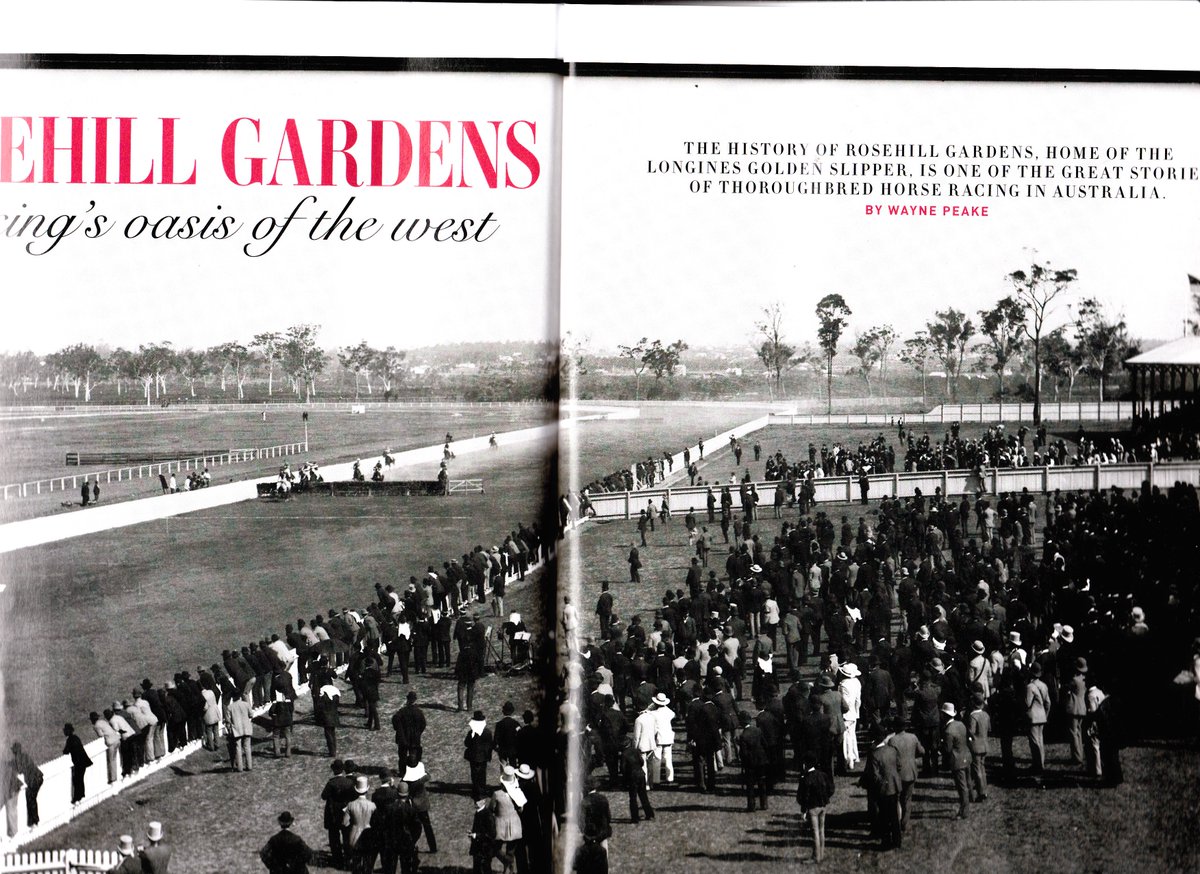 vonstalhein's tweet image. 2 articles by me in the Aust. Turf Club @atc_races members mag 'The Races' out now: 'Golden slipper Love Letter' &amp;amp; Rosehill: Racing's Oasis of the West'.