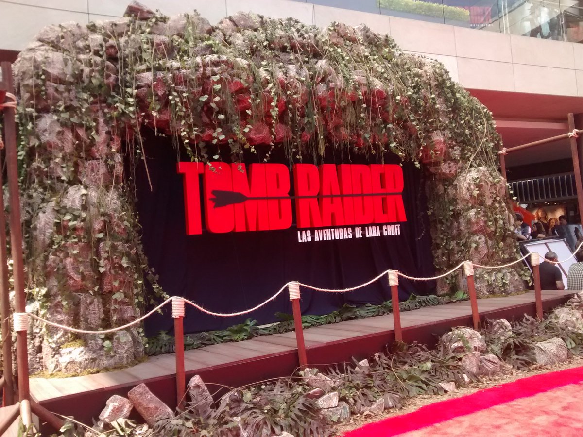 JaegerMX's tweet photo. en busca de la #Grada40 para tener un lugar privilegiado en la #Premiere40 de #TombRaider #LasAventurasDeLaraCroft https://t.co/apPMByK28R