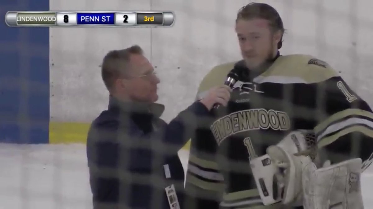 ElamMichael's tweet photo. @LU_D2_Lions Martin is the man of the match. UMASSin tomorrow to finish out pool play LGLions @Lindenwood_AD  @LindenwoodU 8-2 over Penn State 🦁support 🦁🖤💛🥅🥅🥅🥅🥅🥅🥅🥅🏒🏒🏒🏒🏒🏒🏒🏒🦁🖤💛 https://t.co/te6L0a5vzz