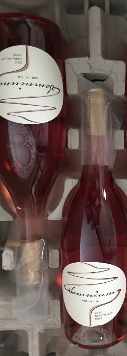 Oooh Happy Day.... Fresh off the truck #Cheers #RoséAllDay #Cheers🍷 <a href="/SomniumWine/">Somnium</a> <a href="/DanicaPatrick/">Danica Patrick</a>