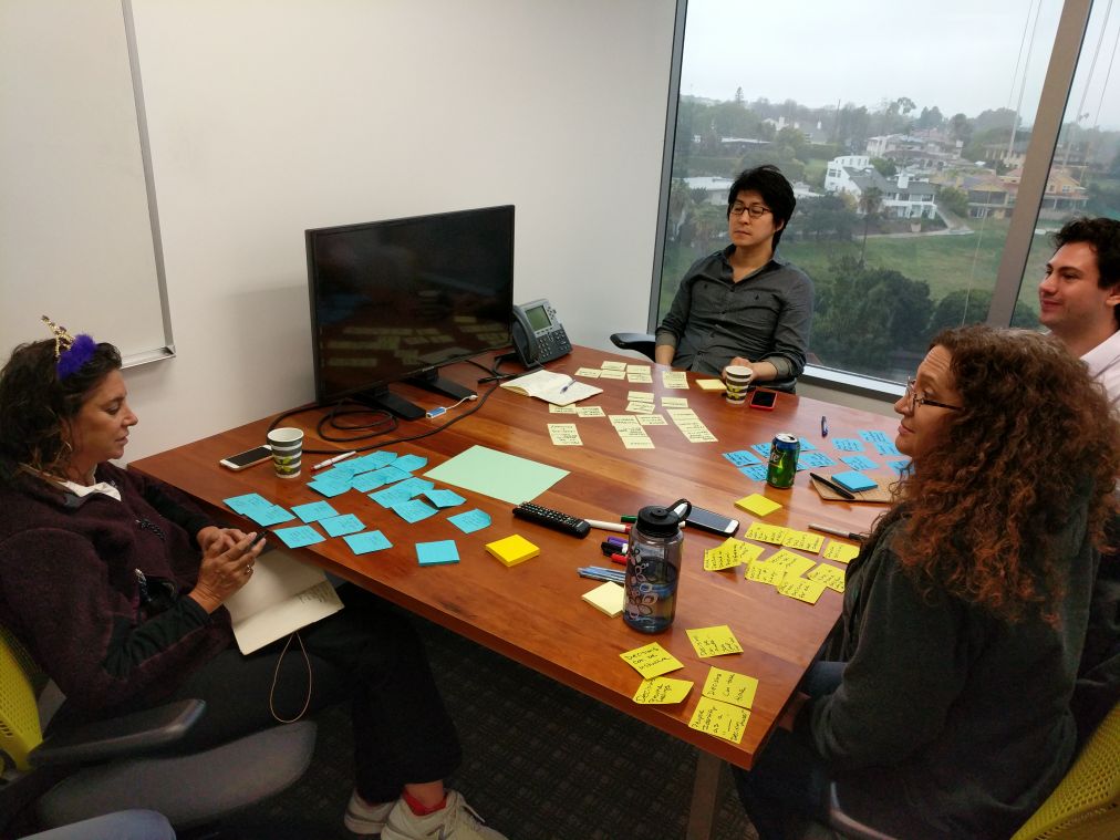 Check out The Flamingo Detective Agency working through their research data points #GSJLa #GSJam #decisionmaking