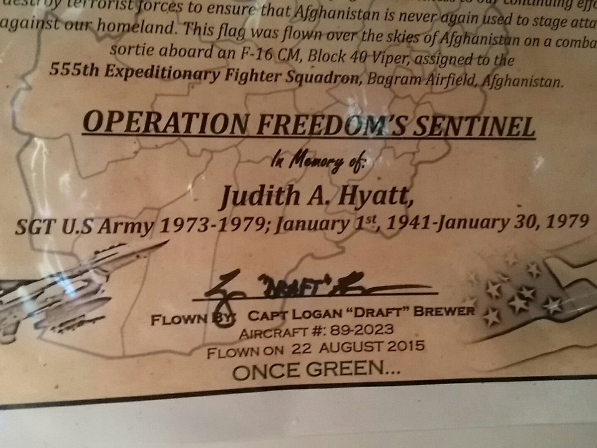 TheLiesThatBind's tweet photo. @SteelergalMiche This came today, a very special gift from my "adopted" little brother
Hard to read, I know... but I'm very proud of this.
It's special in so many ways
#ServiceRecord
In Memory Of Sgt Judith A Hyatt https://t.co/AiCWaKuKEo