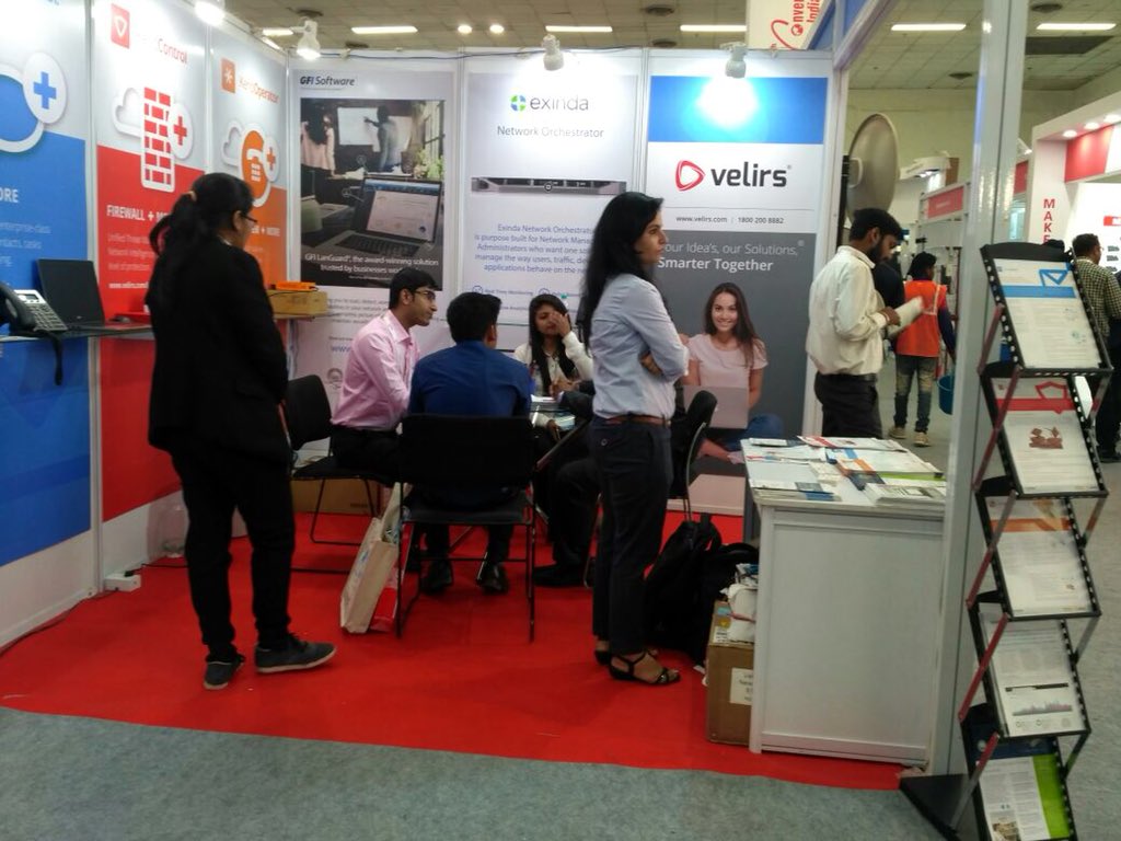 velirsone's tweet photo. Successful event of showcasing #GFI #Kerio #Exinda products and introducing New #Kerio Hardware Appliances at Convergence India 2018.

@GFISoftware @keriotech @exinda https://t.co/4mscYMGZqt