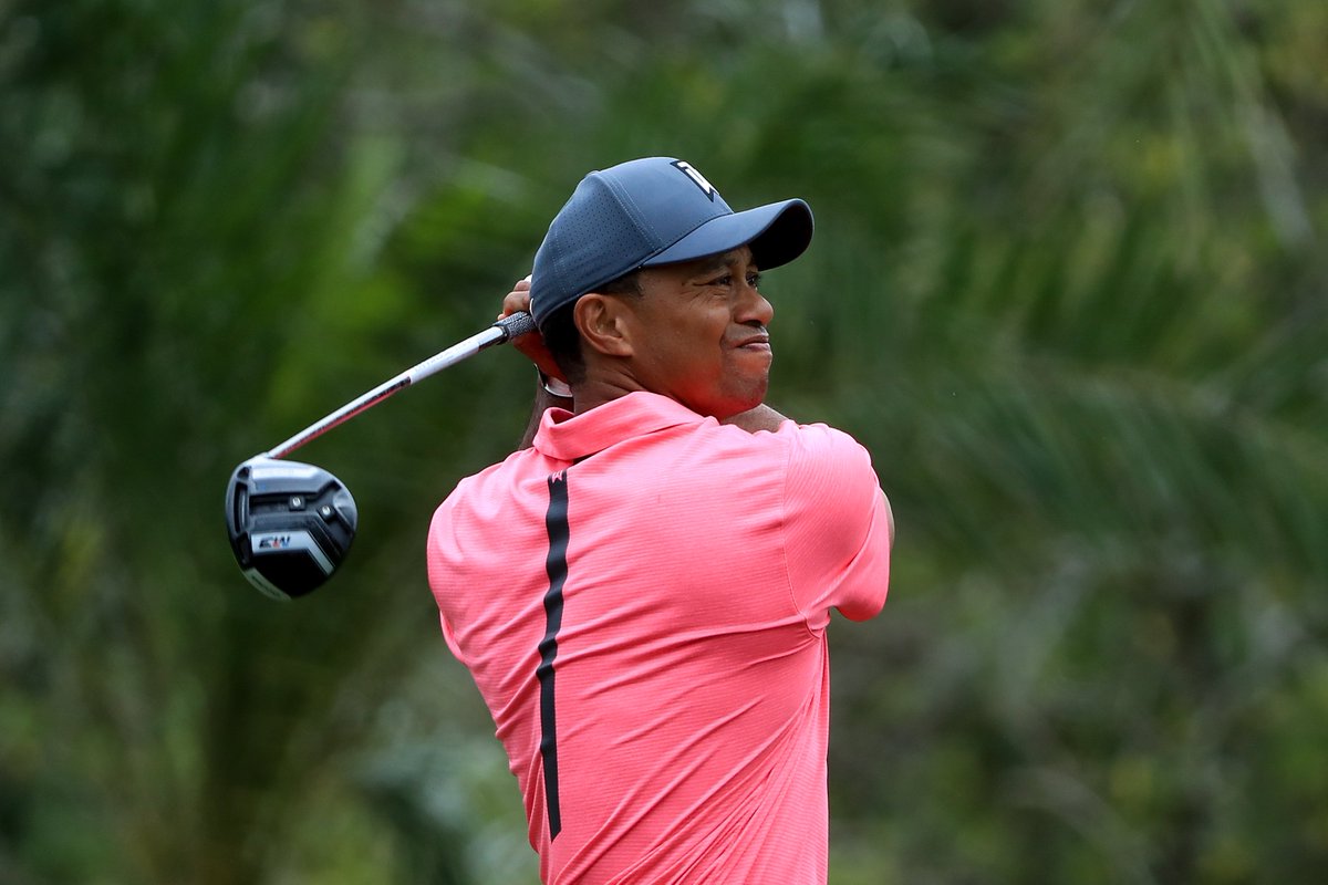 Tiger's swing speed at the 14th: 129.2 mph.

That's the fastest swing recorded by any player on the #PGATour this season 👀