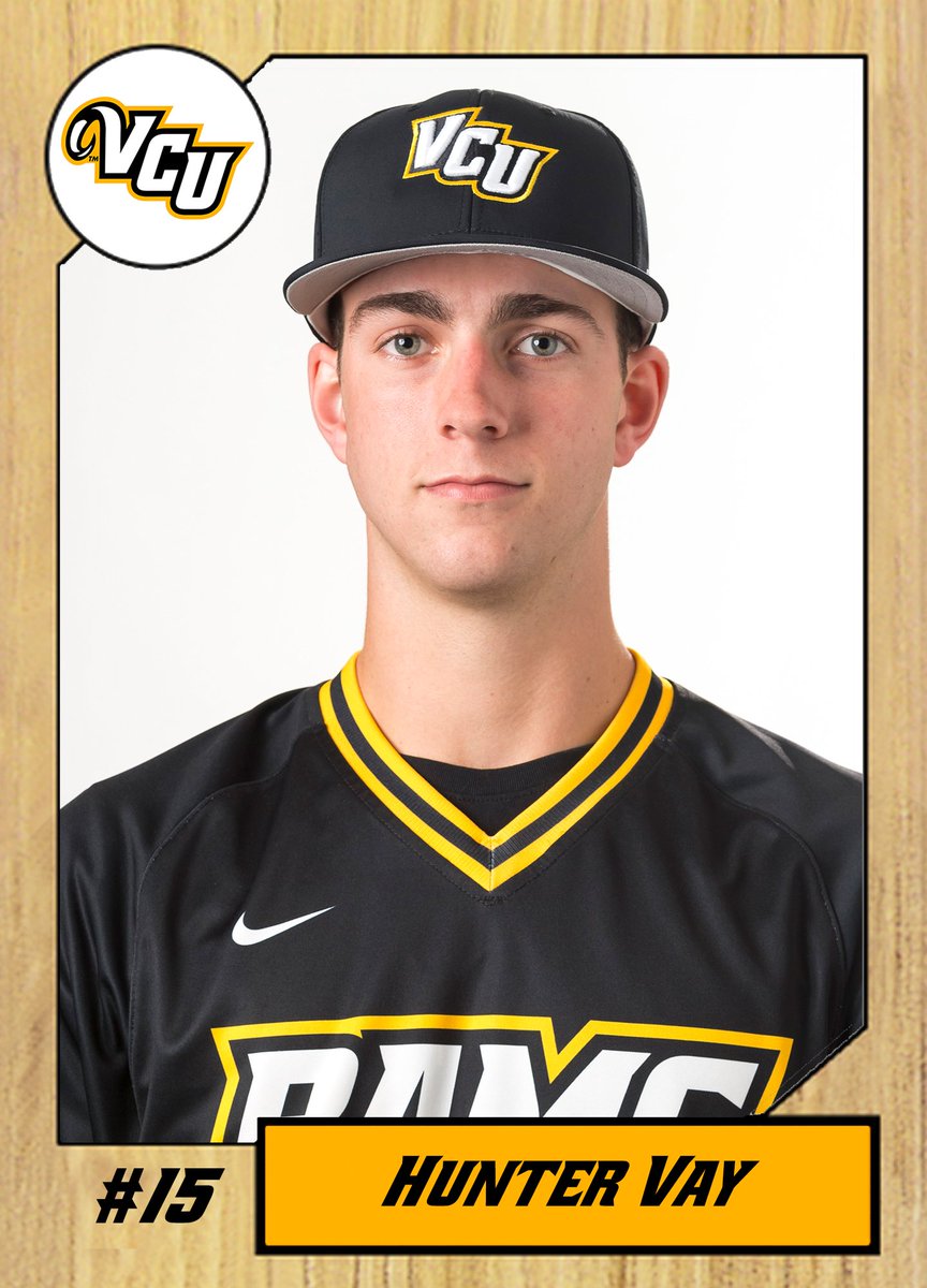 VCUBaseball's tweet photo. Welcome to the show Hunter Vay! Freshman grabs his first collegiate hit here Bottom 6! Rams lead 8-2 #LetsGoVCU https://t.co/HNiku02sqG
