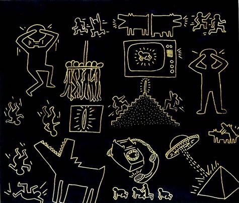 Untitled, 1981. #keithharing