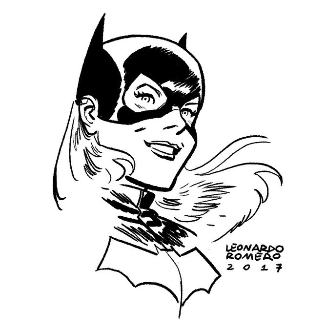 Quick #Batgirl  warm-up 