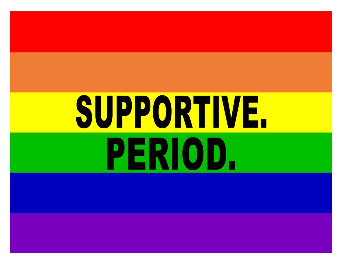 DrRonHolt's tweet photo. You don't have to be a member of the #LGBT community to be supportive. Regardless of how you identify, retweet to show your support. Especially our straight allies! We so appreciate all you do for equality. ❤ 🏳️‍🌈 

@WipeHomophobia https://t.co/HffrSV1l20