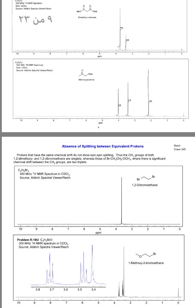 ChemistMhmdJ's tweet photo. هذا ملف pdf جميل عن تقنية H NMR نظرياً و عملياً هذه بعض مقتطفات منه
https://t.co/SmckobLOVy 
#كيمياء #معلومات_كيميائية https://t.co/CggX7KysRH