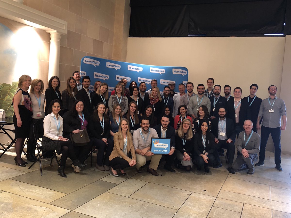 Thanks to everyone on our team for five  #BestofHomeStars2018  incredible events across Canada. We met hundreds of top service professionals - very inspiring business leaders coast to coast. A lot of hard work goes into planning &amp; executing these events. Thx <a href="/homestars/">HomeStars</a> team.