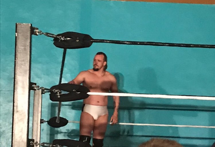 Greyingbeard79's tweet photo. Watching @mikey__whiplash &amp; @LewisCEGirvan  tonight @RespectWPro Lochwinnoch doing what they do best.  No matter the company, no matter the setting just great wrestling and entertainment 👏🏼👏🏼👏🏼 https://t.co/Son78gXfIq