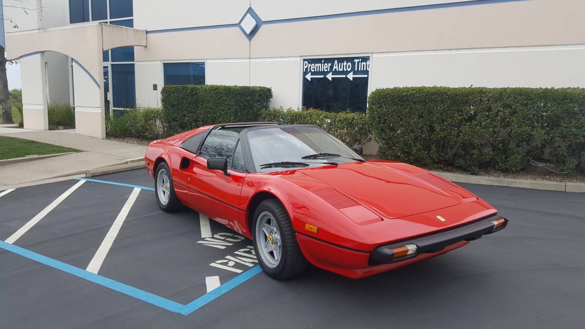 PremierAutoTint's tweet photo. 1978 #Ferrari #308 gets #SolarGard Galaxie #WindowTint for a repeat client
#Ferrari308 #Ferrari308GTS #RedFerrari #RedSportsCar #PremierAutoTint https://t.co/Yd1KPVii6w