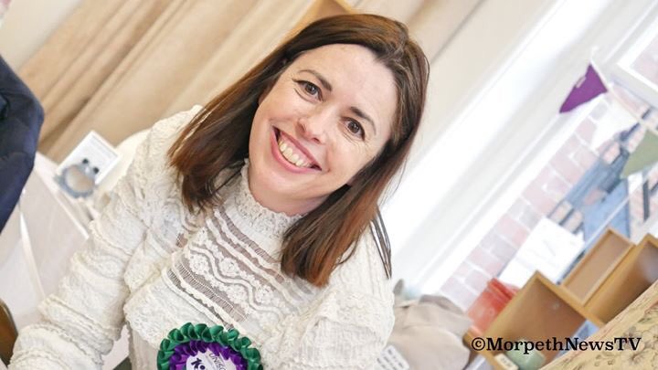 EmmaBuntingUK's tweet photo. Thanks to everyone who came to our @EmilyInspires13 #Morpeth event today. We raised over £1000! Thanks to @IanLaveryMP who took time to attend &amp; announce our winning votes. 1918-2018, voting is as important today as it was for those first women. Thks to @JossGuestPhoto for these. https://t.co/WNu24A0WoQ