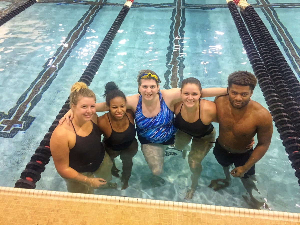 SwimFrostburg's tweet photo. Shoutout to our rockstar Special Olympic athletes Linda, Krista, Rebecca, and Ben for kicking butt this morning at our second clinic of the year! We had so much fun, and we can't wait to see everyone again in April!! ๐๐ผ๐บ๐๐ผโโ๏ธ #GreatDayToBeABobcat #SpecialOlympics #FSUSwim https://t.co/aNtFyj4qsx