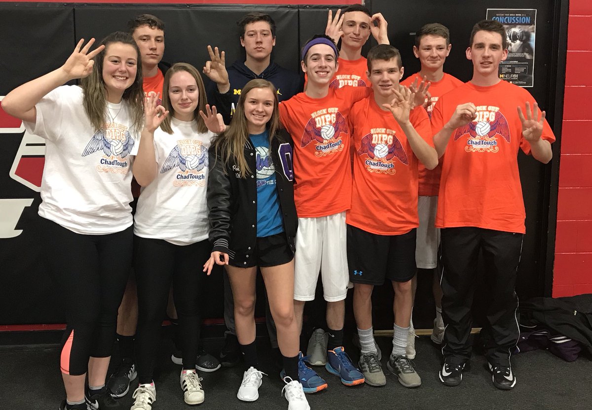 So proud my Onsted students today!  With the help of Clinton and Sand Creek, we were able to raise over $8,900 for The ChadTough Foundation! We played some pretty good Volleyball, too! #OneProudAdviser <a href="/OnstedAth/">Onsted Athletics</a> <a href="/Onsted_Schools/">Onsted Schools</a>