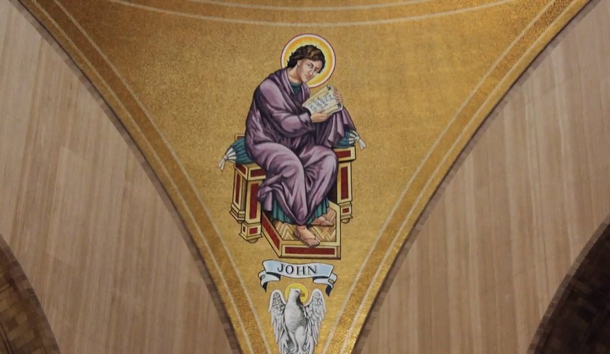 MarysShrine's tweet photo. “For God so loved the world that he gave his only begotten Son, so that everyone who believes in him might not perish but have eternal life.”-John 3:16 #24HoursfortheLord #ClosingMass https://t.co/jQa0XYAgdm