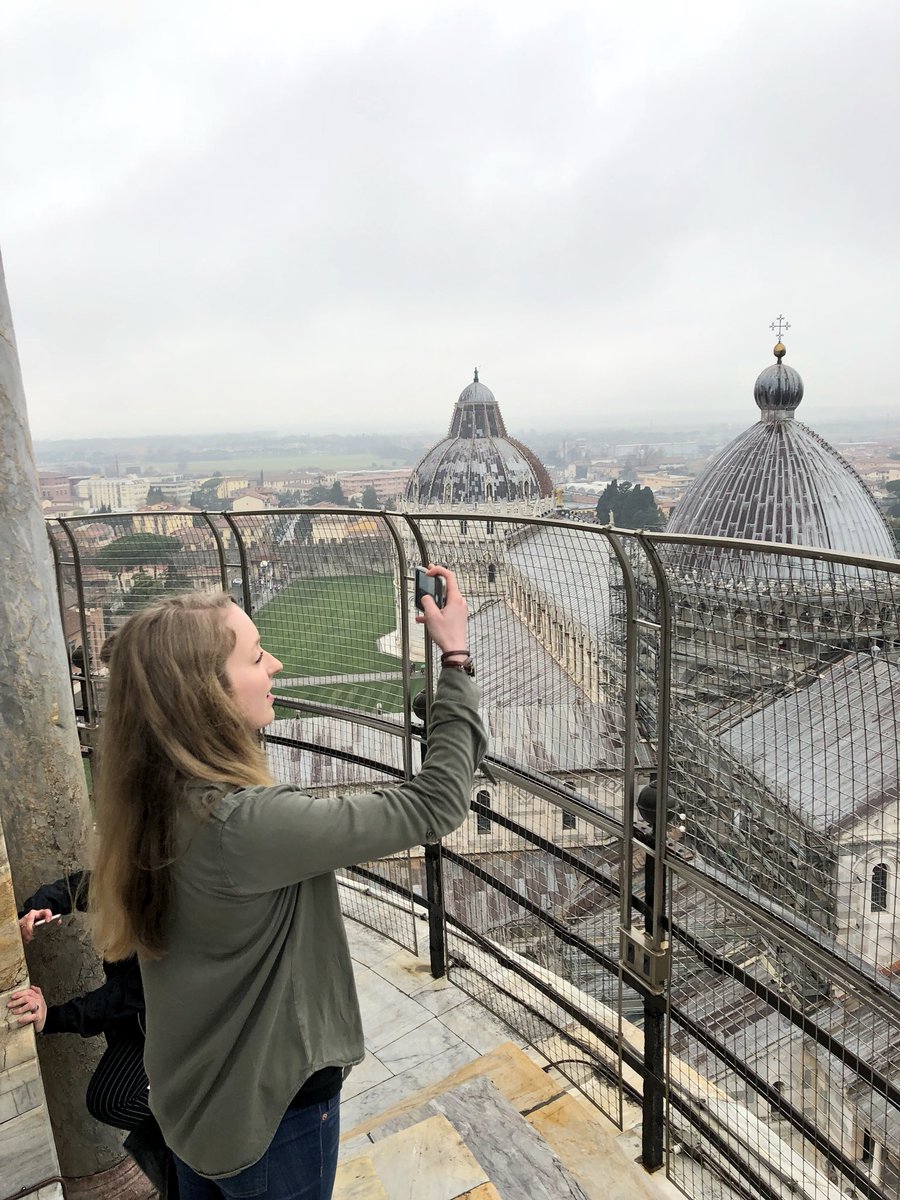 HUFlorence's tweet photo. We had a great day in Lucca and Pisa! https://t.co/QG1Mze5AVo
