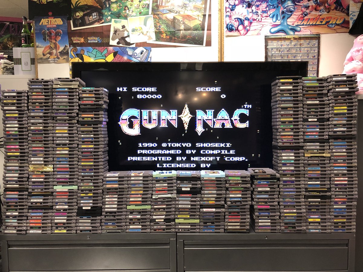 Pink Gorilla on Twitter "Nearly every original Nintendo game was traded into our University