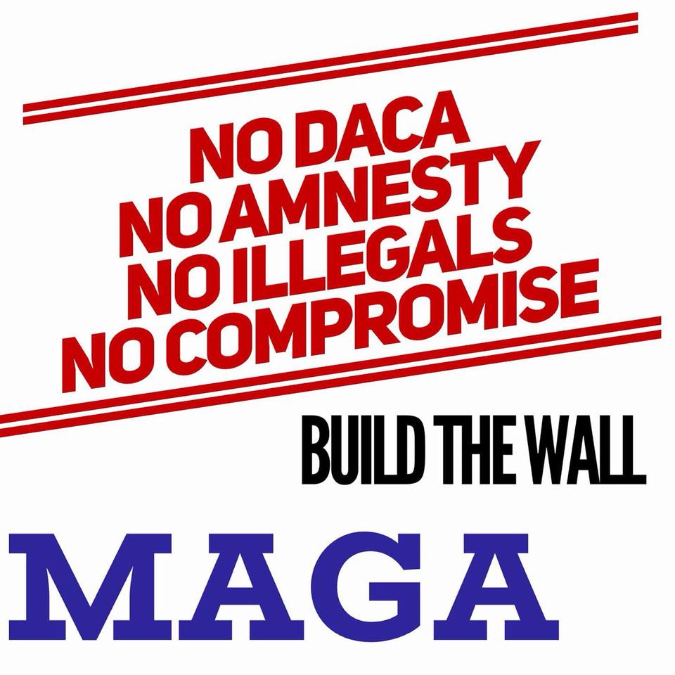 1rickparis's tweet photo. @starcrosswolf @AppSame @GartrellLinda @kwilli1046 @bgood12345 @DonnaWR8 @KNP2BP @LVNancy @pinkk9lover @Patriotic_Va @ChrisCoon4 Capture them all and DEPORT all of them and there families
#NoDACA #LockThemAllUp #BuildTheWall #noillegals #securetheborder #noanchorbabies #usaforenglish #nomoslems #sendallillegalshome #nosubsitiesforillegals #NoAmnesty What about illegal is hard to understand! #MAGA #Trump https://t.co/c7mTx9kblS