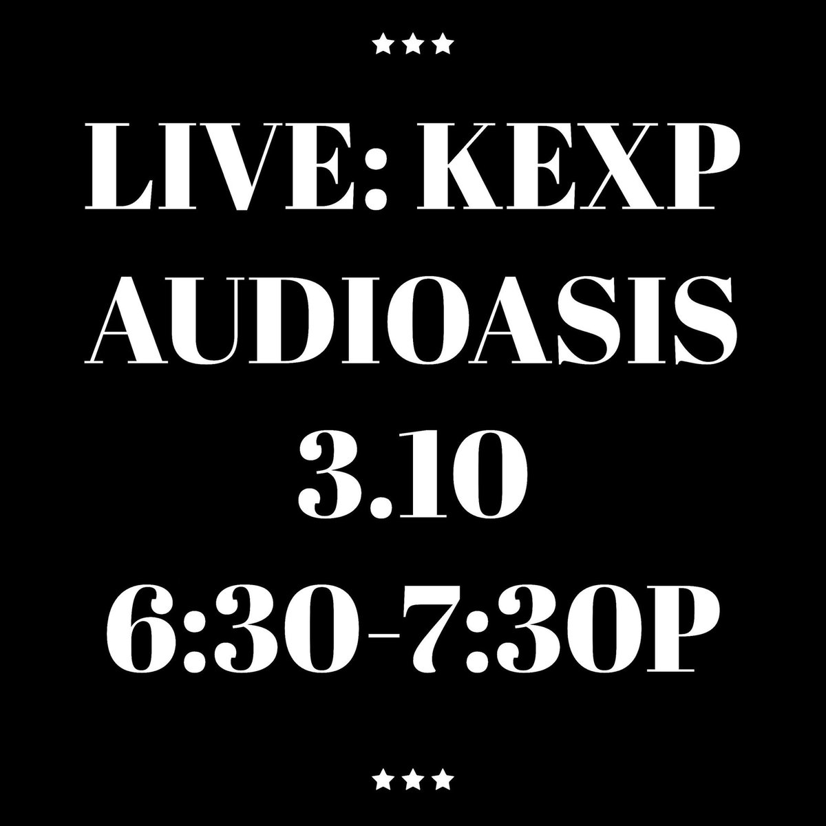 Blackstax's tweet photo. On @kexp #audioasis LIVE in-studio Session in a few hours, 6:30pm pst 90.3FM. Ride with us on this #beautiful day in SEA! #BlackStax https://t.co/No8nguXBuY