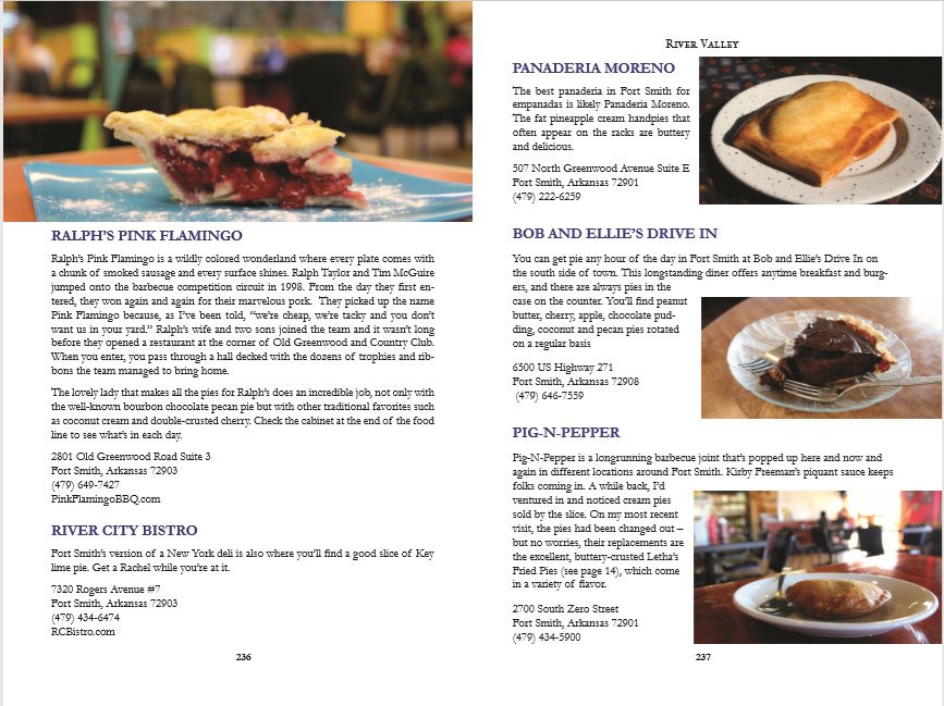 TieDyeTravels's tweet photo. Take a peek inside the upcoming book, Another Slice of Arkansas Pie - the book you'll read twice, once in your home, once in the seat of your car after you pull it from the glovebox to find your next slice. #arkansaspie #makeroomforpie https://t.co/7dLEw2tWD8 https://t.co/vfhl4WojGv