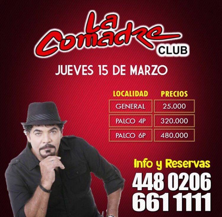 Willie González, en un concierto con toda la Energía. Info y boletería: 4480206 - 6611111.